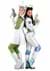 Womens Outer Space Alien Costume Alt 2
