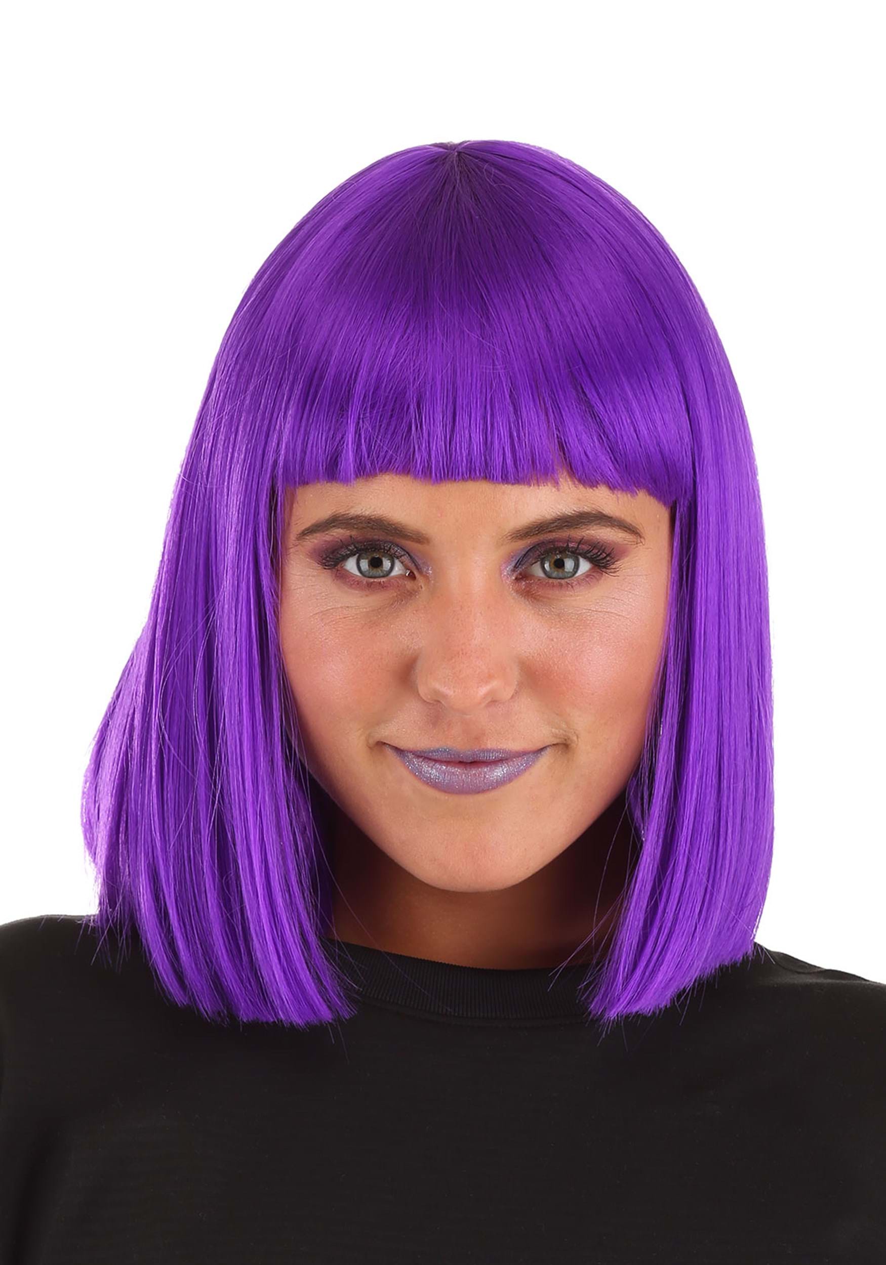 Cosmic Purple Adult Wig