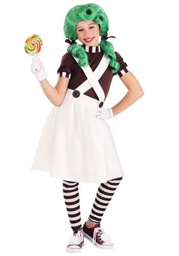 Girls Chocolate Factory Worker Costume