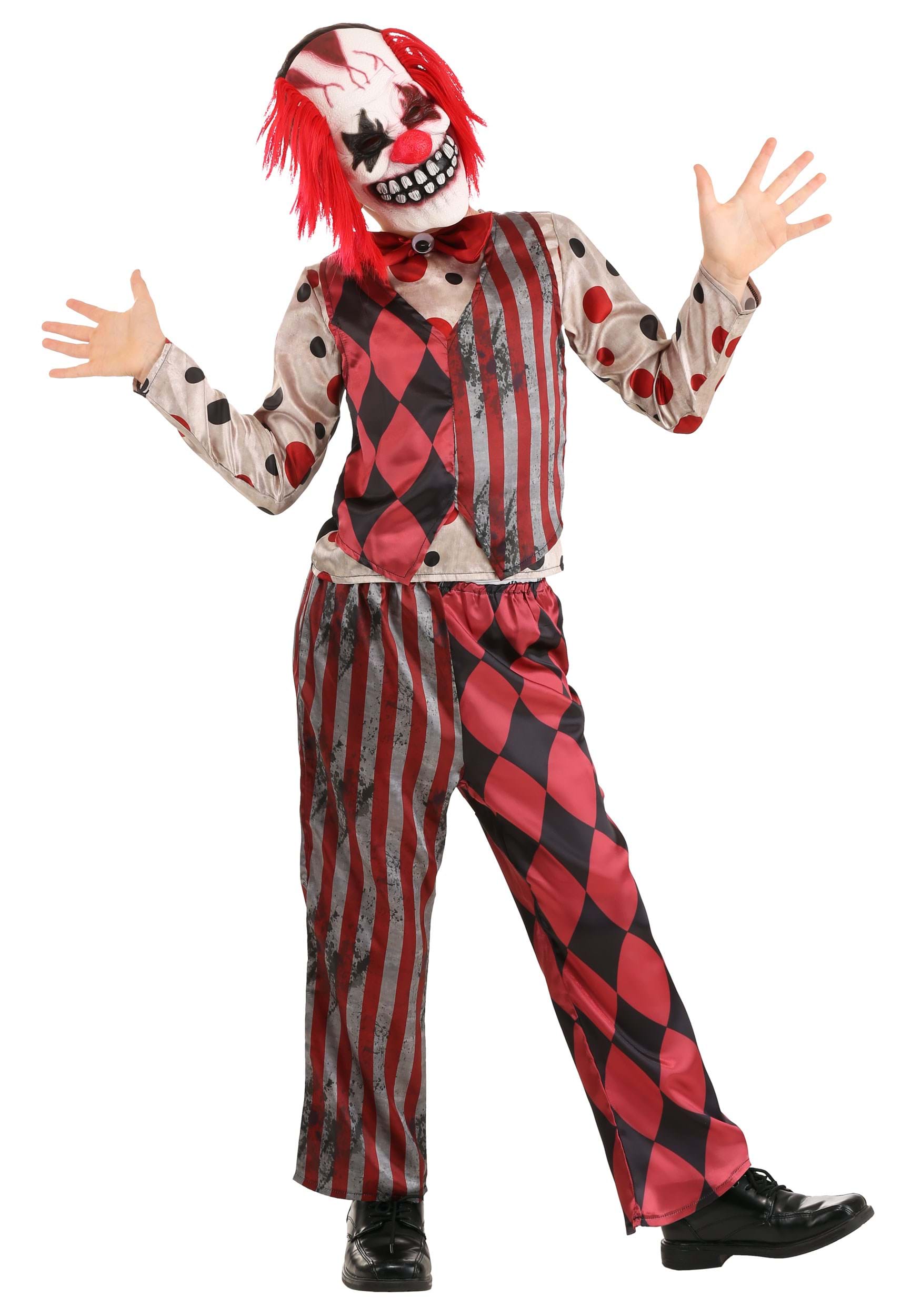 Photos - Fancy Dress Clown FUN Costumes Child Killy the  Costume | Scary  Costumes Black 