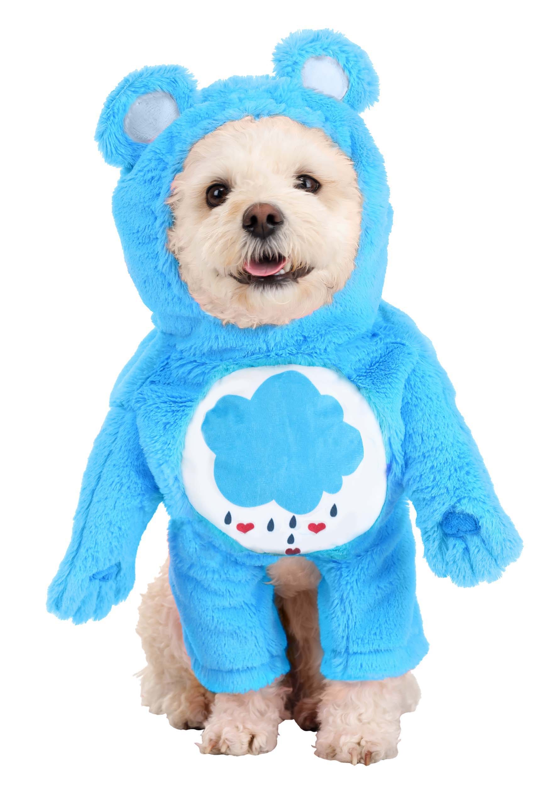 Photos - Fancy Dress FUN Costumes Care Bears Grumpy Bear Pet Costume | Care Bears Pet Costumes