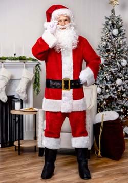 Deluxe Red Santa Claus Costume for Men