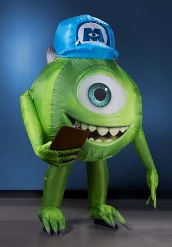 Monsters Inc. Mike Wazowski Inflatable Costume for Adults