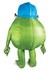 Adult Monsters Inc Mike Wazowski Inflatable Costume alt 1