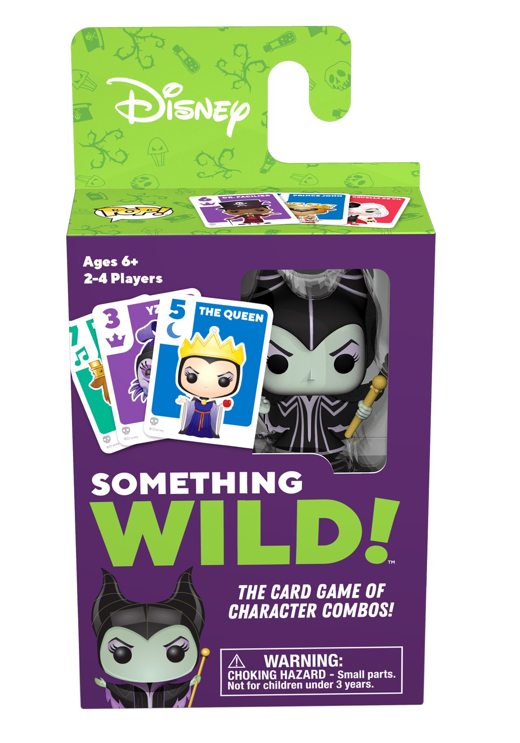 Funko Signature Games: Something Wild Card Game - Disney Villains