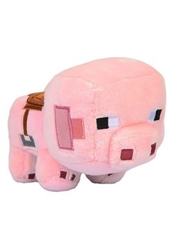 Minecraft Saddled Pig Plush