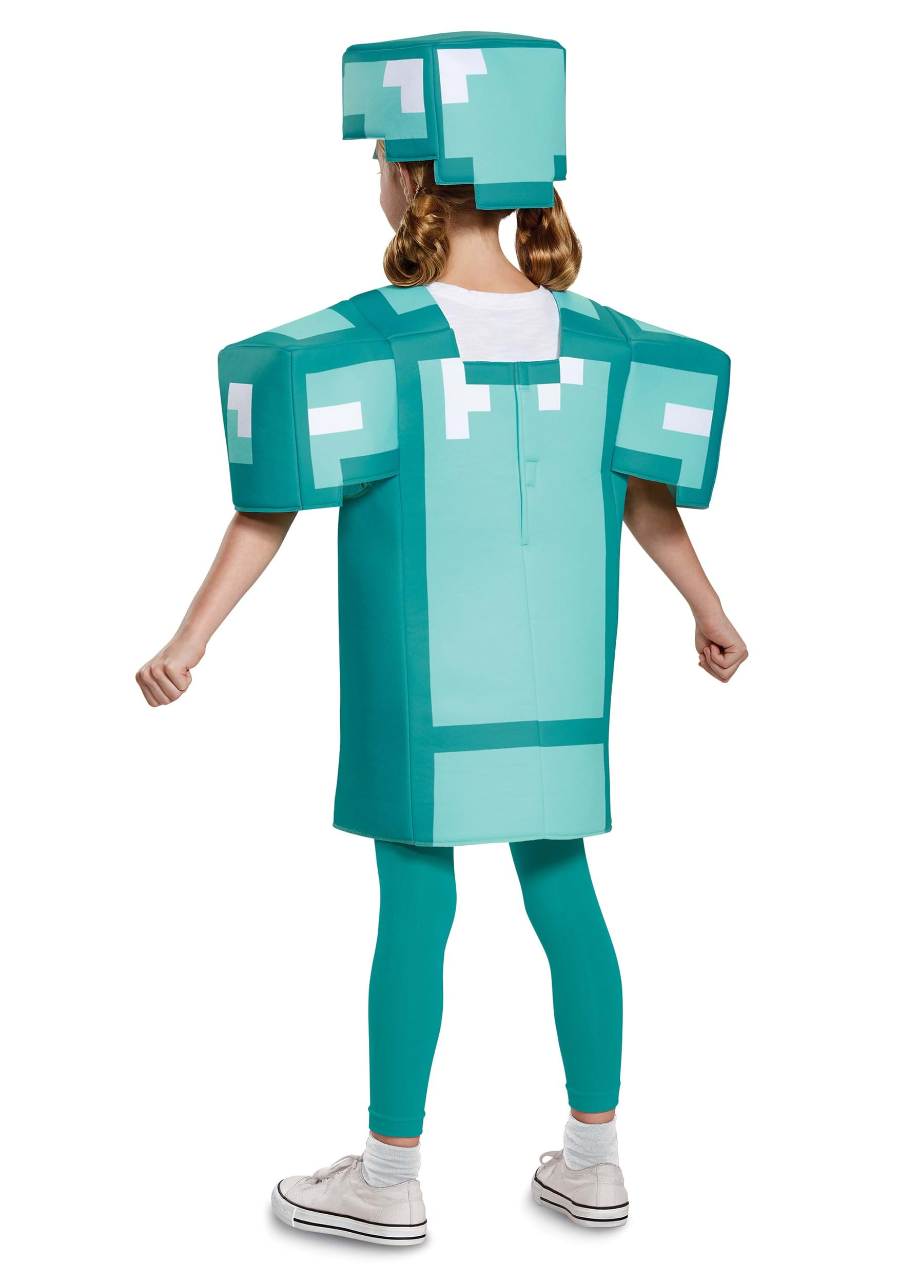 Minecraft Netherite Armor Kids Deluxe Costume