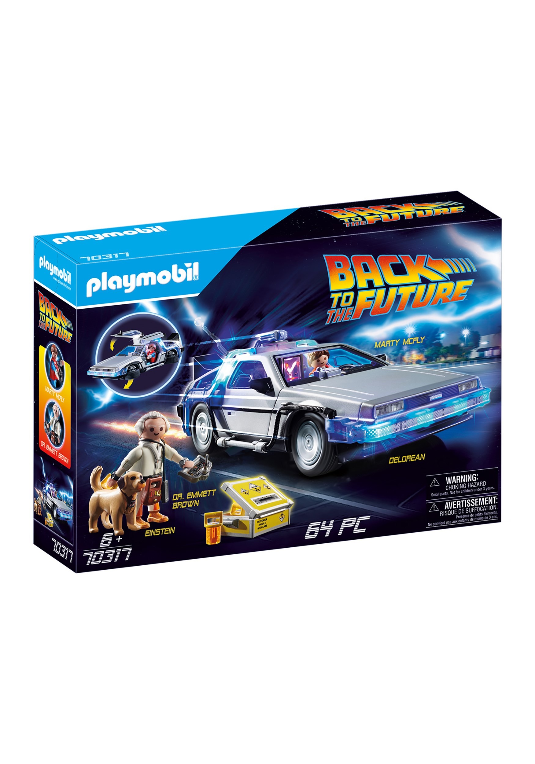 Back to the Future Playmobil DeLorean Playset