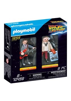 Playmobil Back to the Future Marty Mcfly and Dr. Emmett Brow