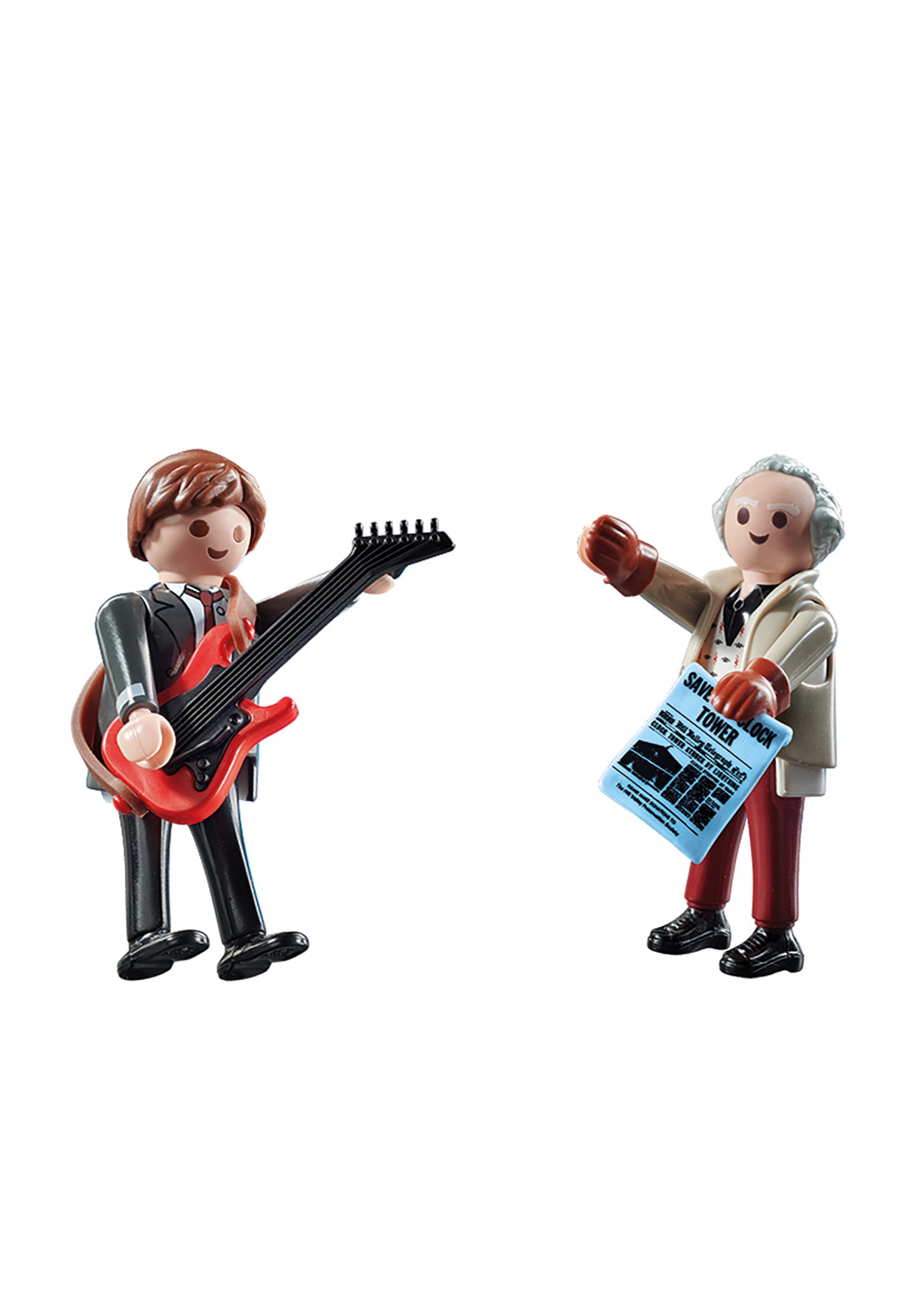 Playmobil Back to Marty McFly Dr. Emmett Brown