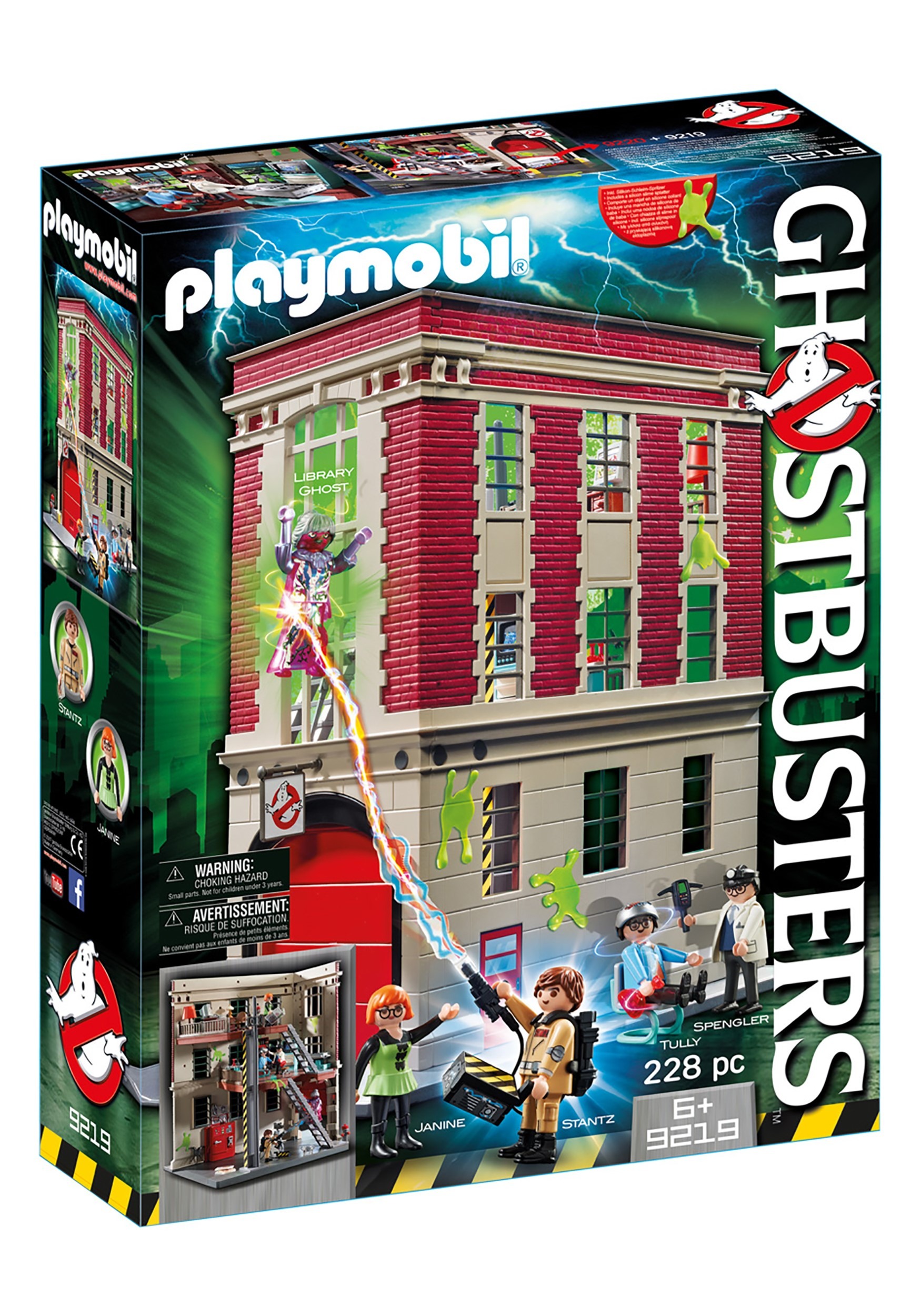 Ghostbusters Firehouse Playmobil