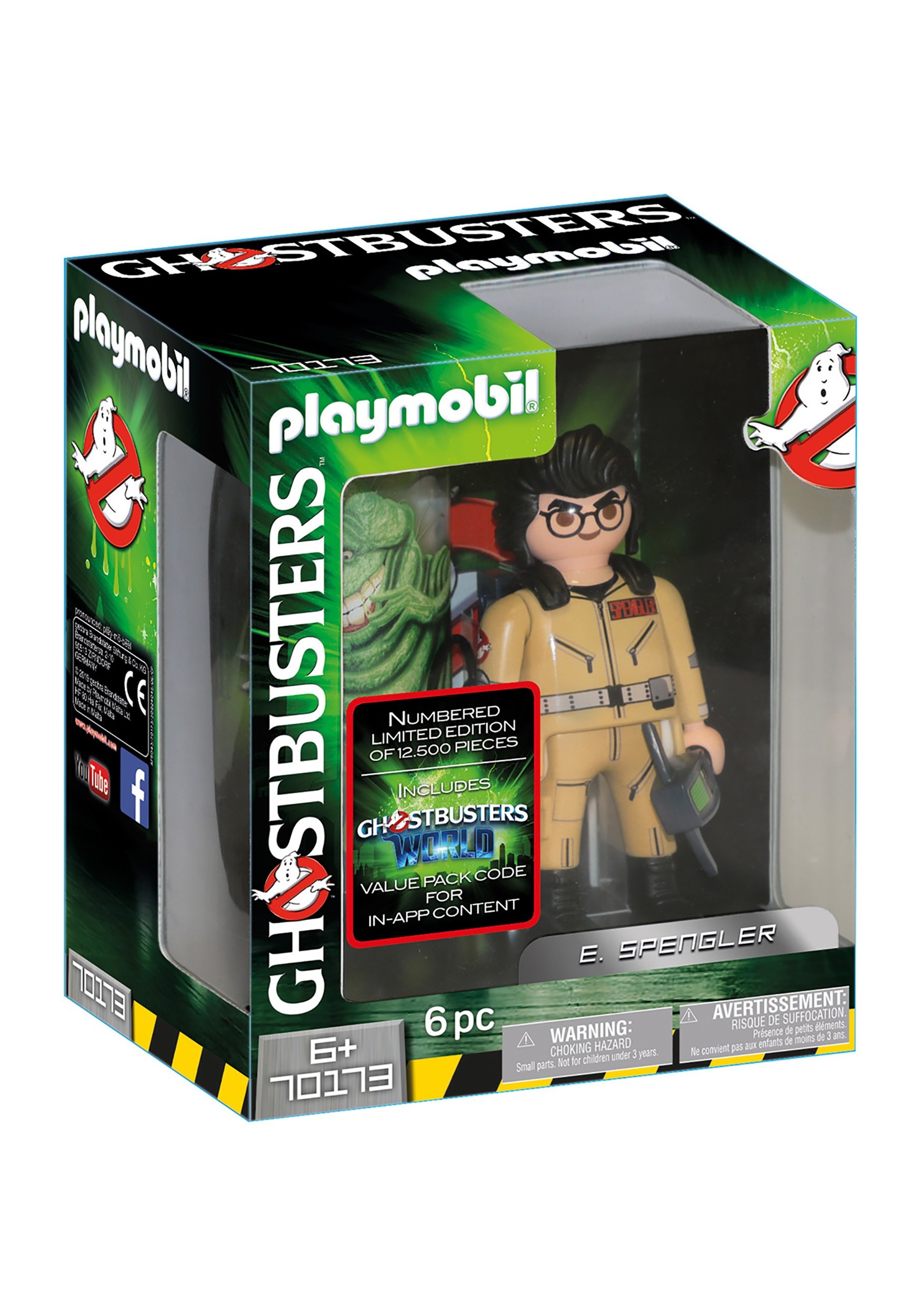 Playmobil Ghostbusters Collectors Edition E. Spengler Figure