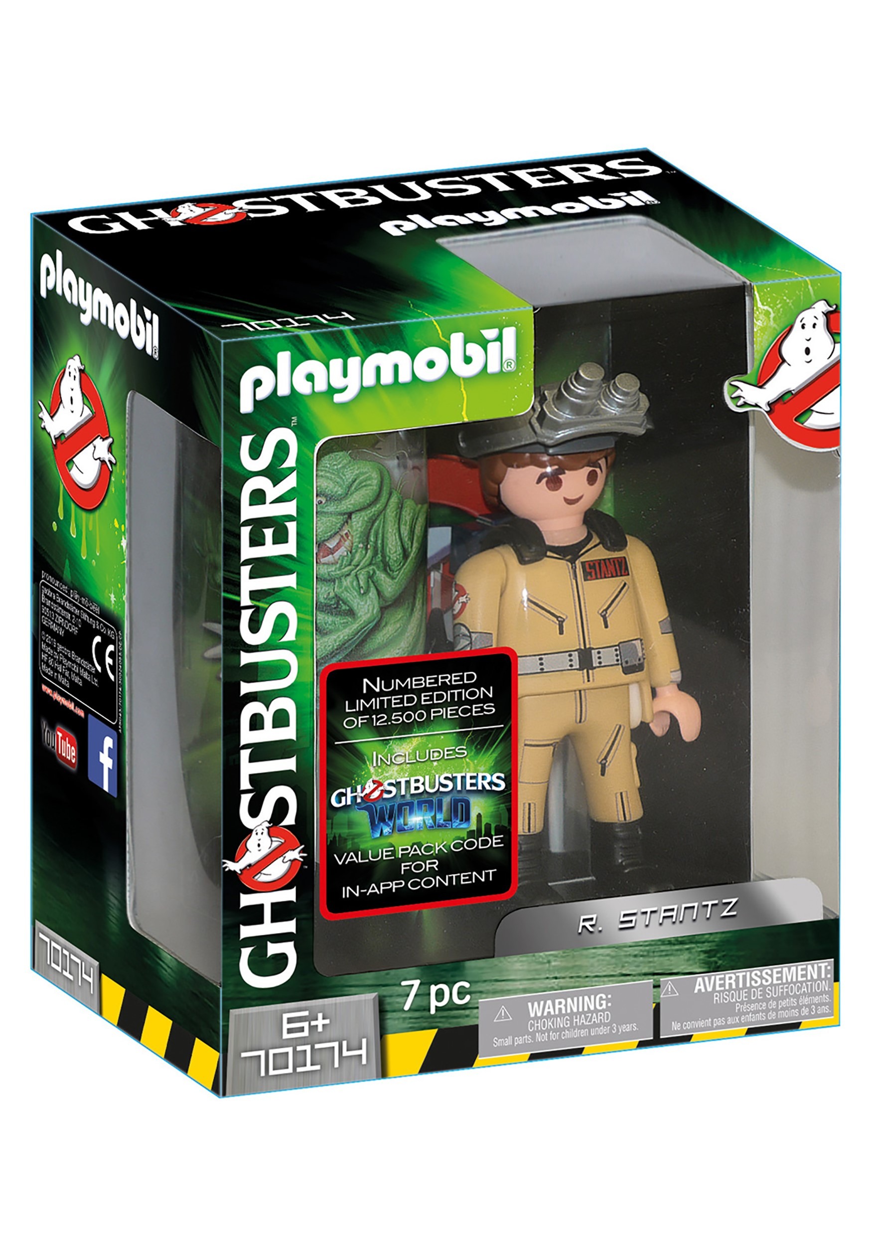 6 Inch Ghostbusters Playmobil Collectors Edition R. Stantz Figure