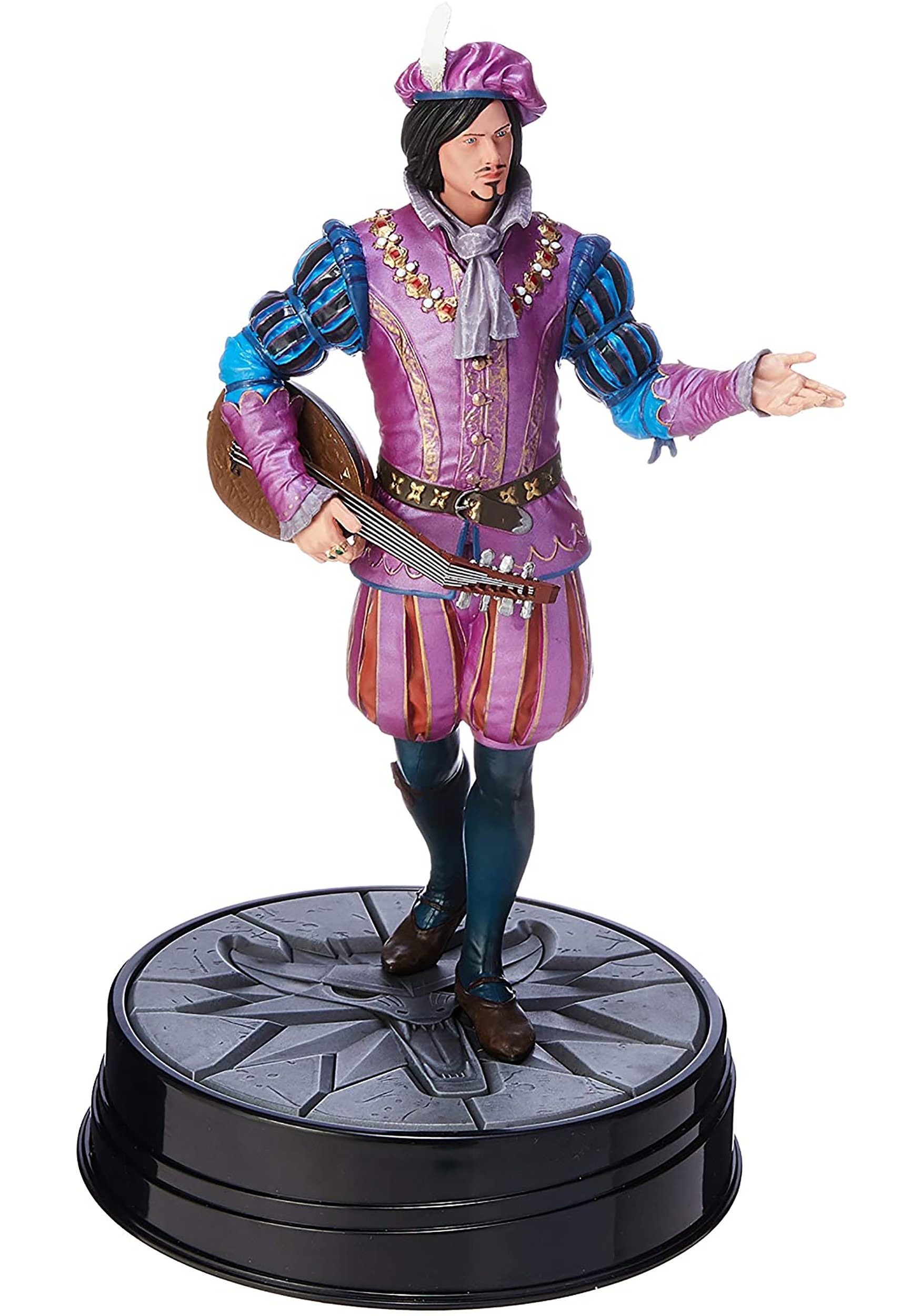 The Witcher 3 Wild Hunt Geralt of Rivia Dark Horse Figure Toy Statue 24cm No Box 