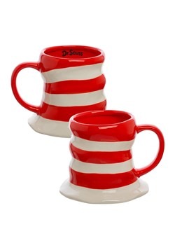 Dr. Seuss Cat In The Hat 16 oz Sculpted Ceramic Mug