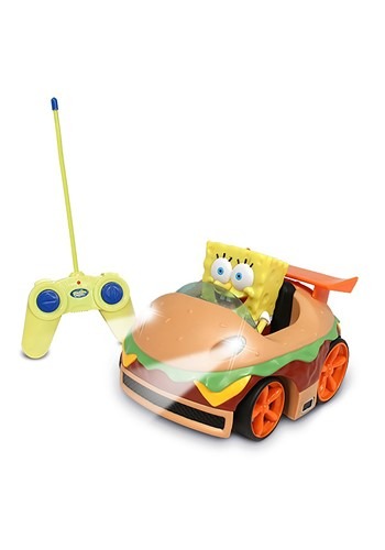 R/C Krabby Patty R/C Car w/ SpongeBob Figure