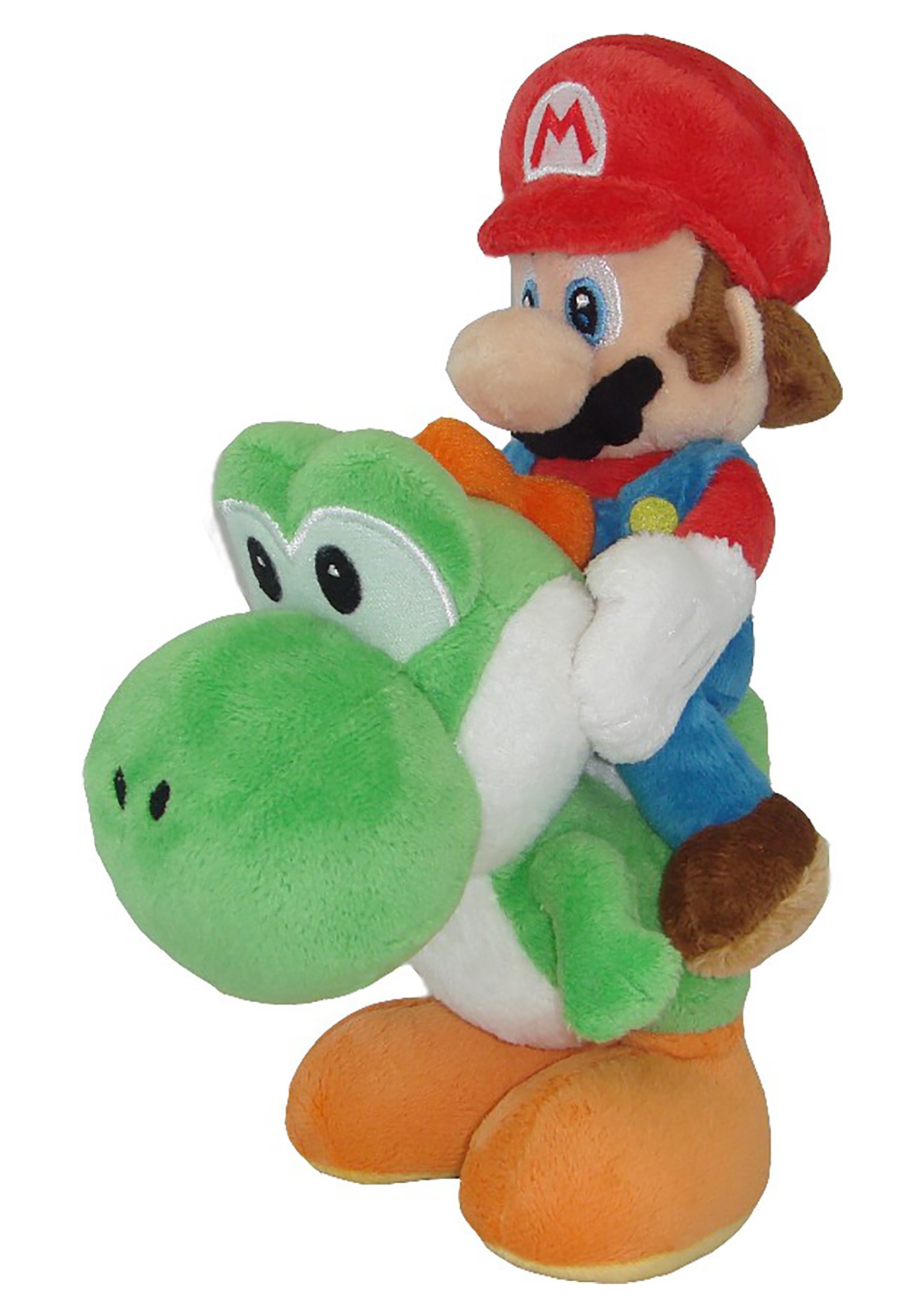 8" Plush - Mario Riding Yoshi