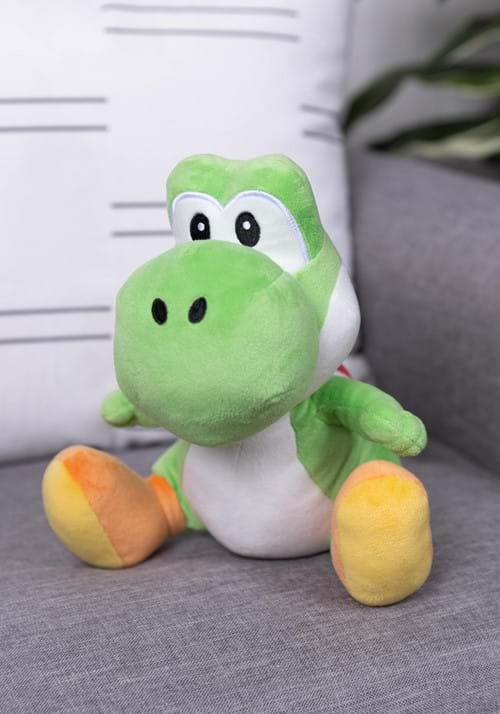 big stuffed yoshi