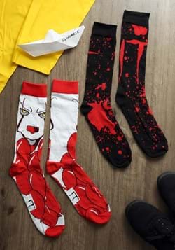 Mens 2 Pack Pennywise IT Crew Socks