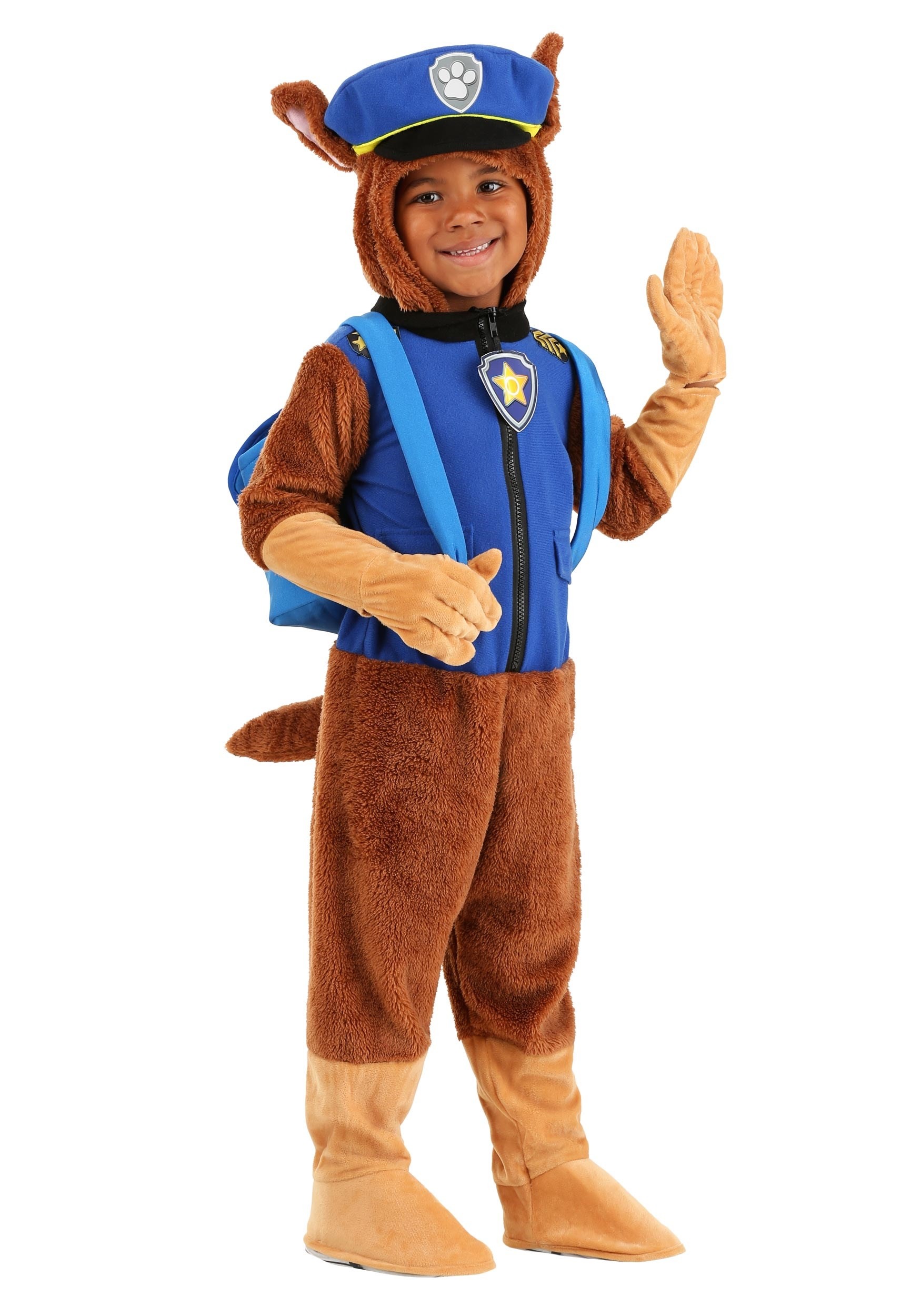 Paw Patrol Chase Toddler Costume - Paw Patrol Costumes