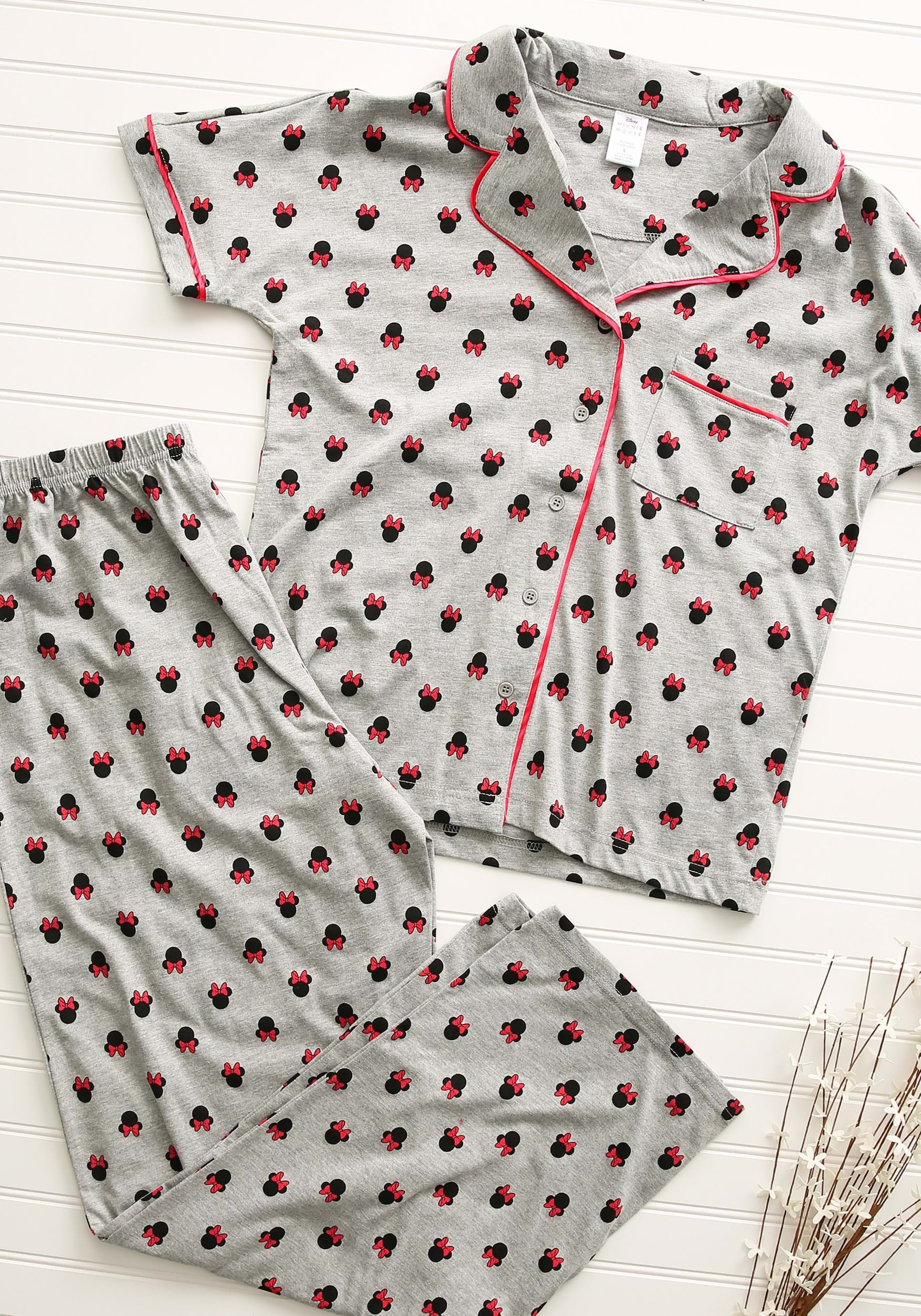 Minnie Mouse Stack Notch Sleep Set for Women