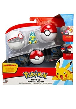 Pokémon Clip 'N' Go Poké Ball Belt Set