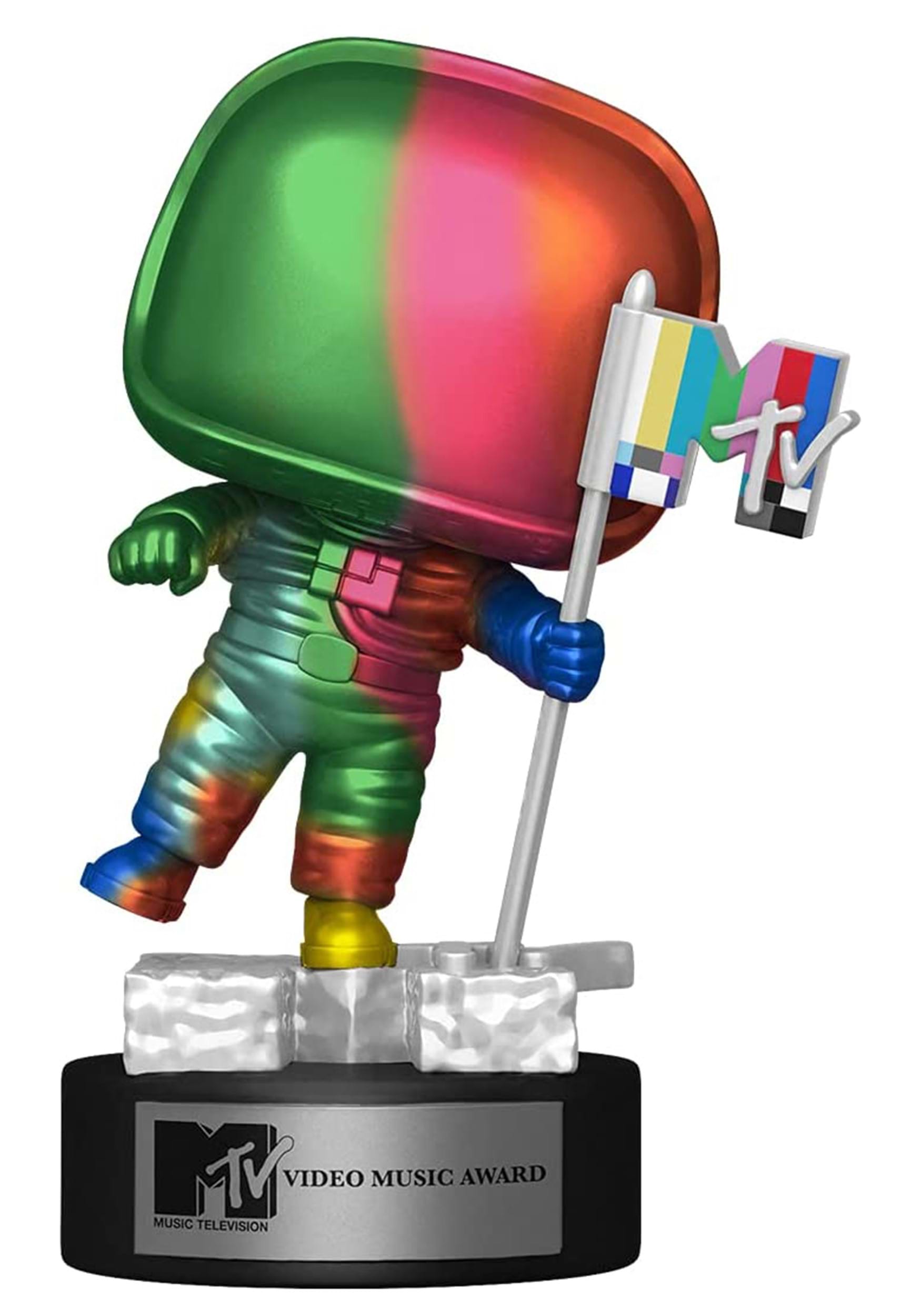 Funko POP Ad Icons: MTV- Moon Person Rainbow MT