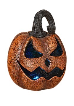 15.75"H Lighted Halloween Pumpkin