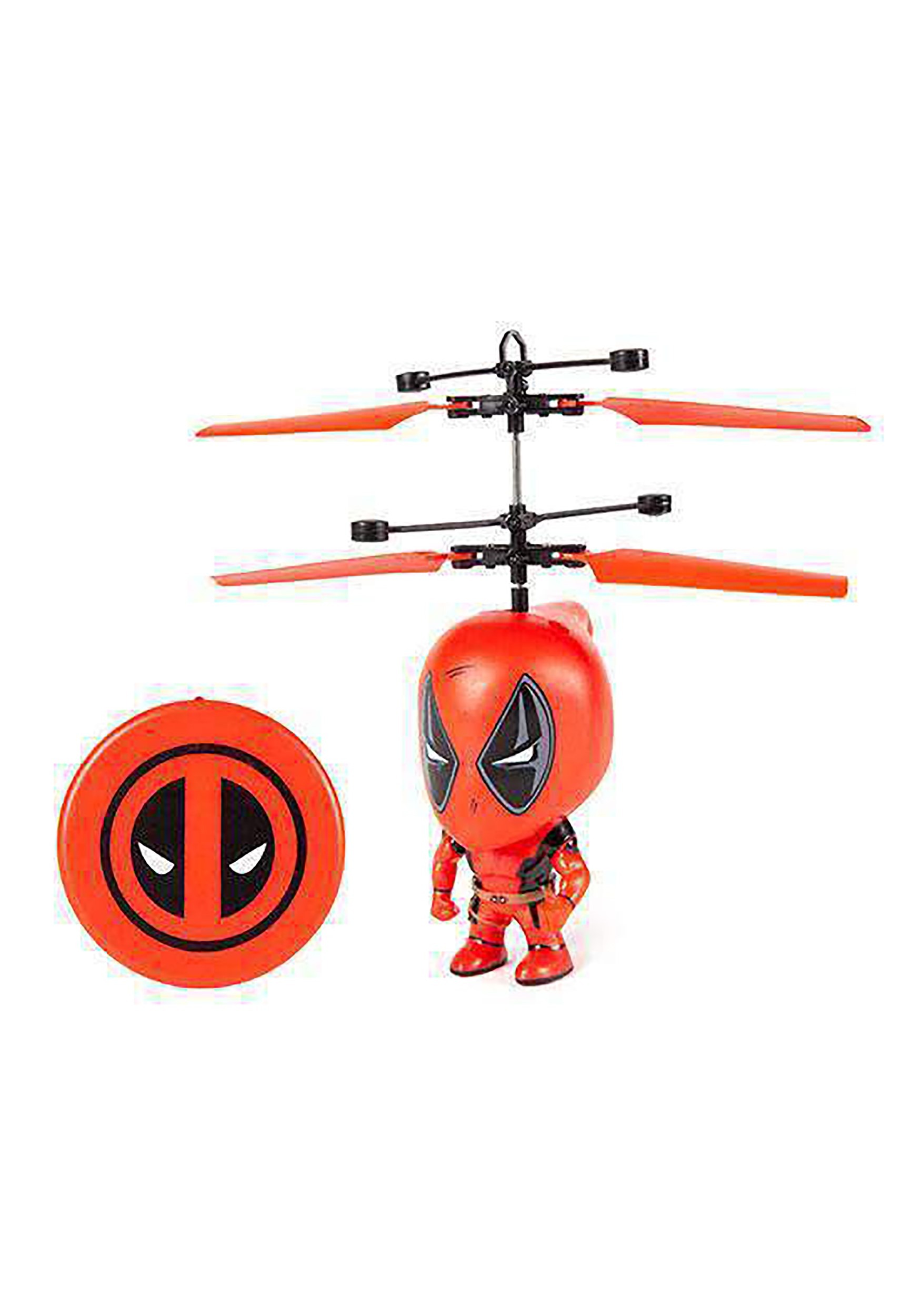 Marvel 3.5 Inch Deadpool Flying Figure IR Helicopter