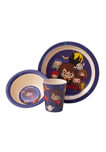 Harry Potter Charms 3pc Dinnerware Set