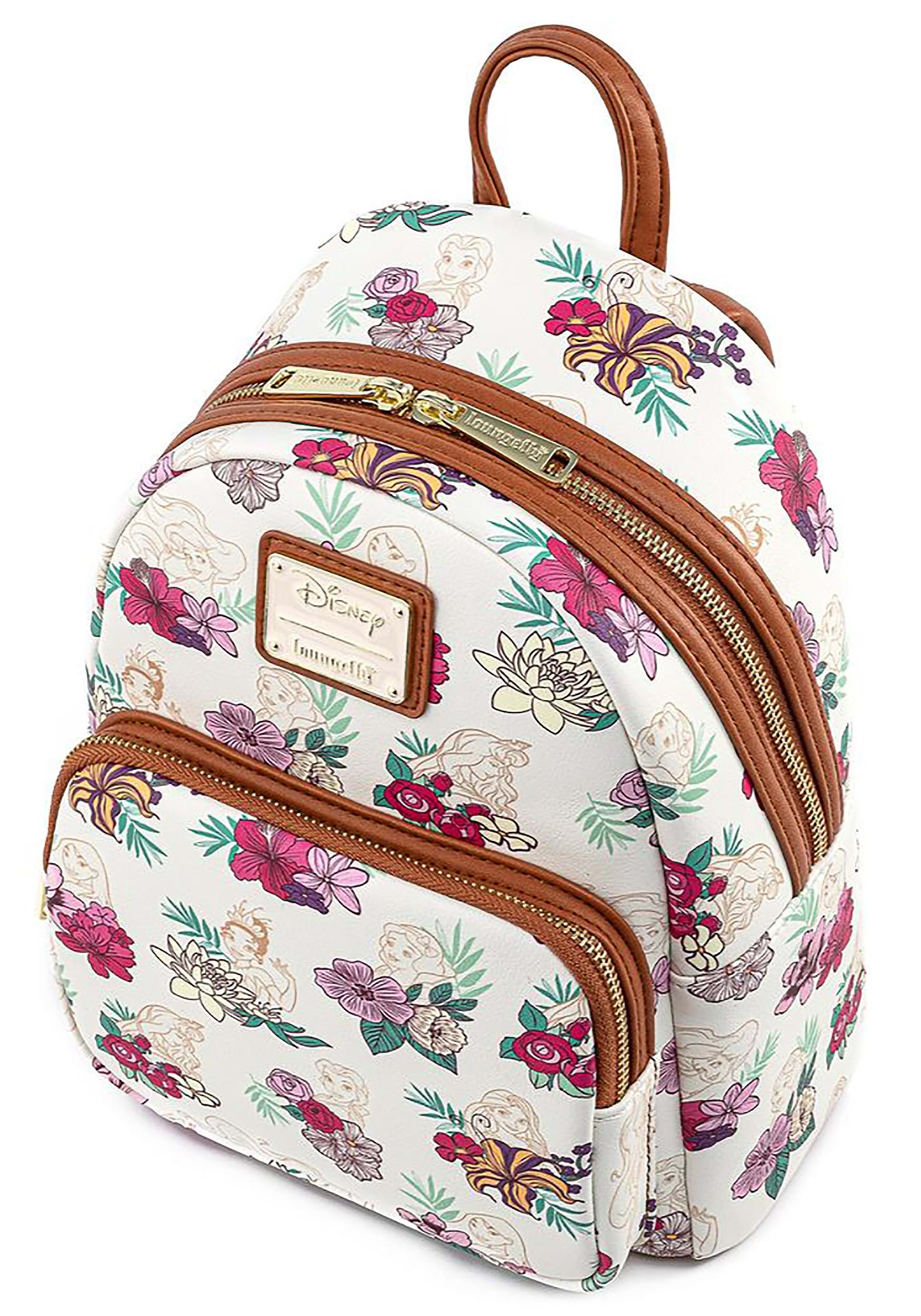 Disney Princess Loungefly Floral Backpack