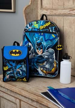 Batman/Batgirl 5 pc Backpack Set Update