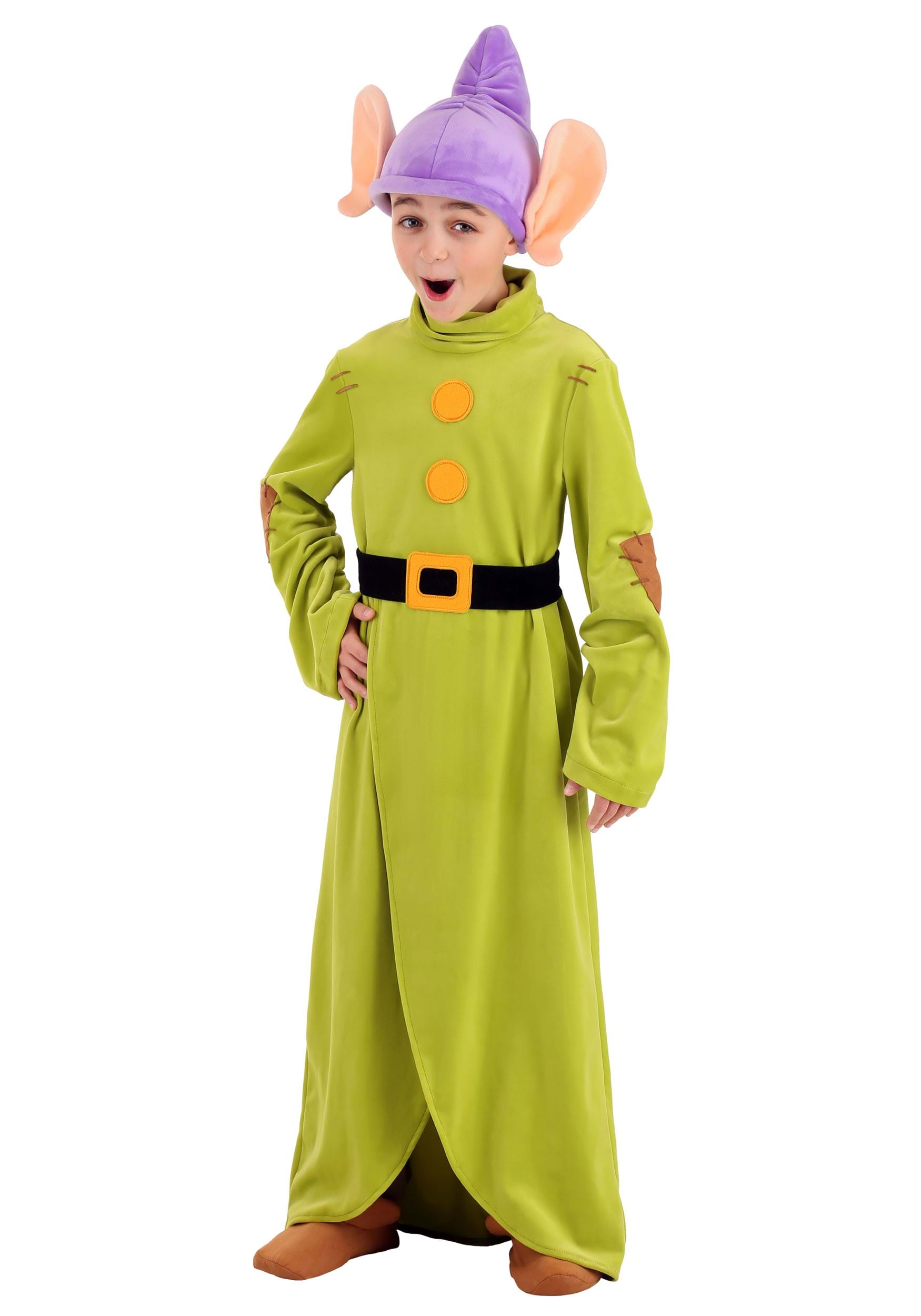 Photos - Fancy Dress FUN Costumes Snow White Dopey Kid's Costume Black/Green/Purple FUN