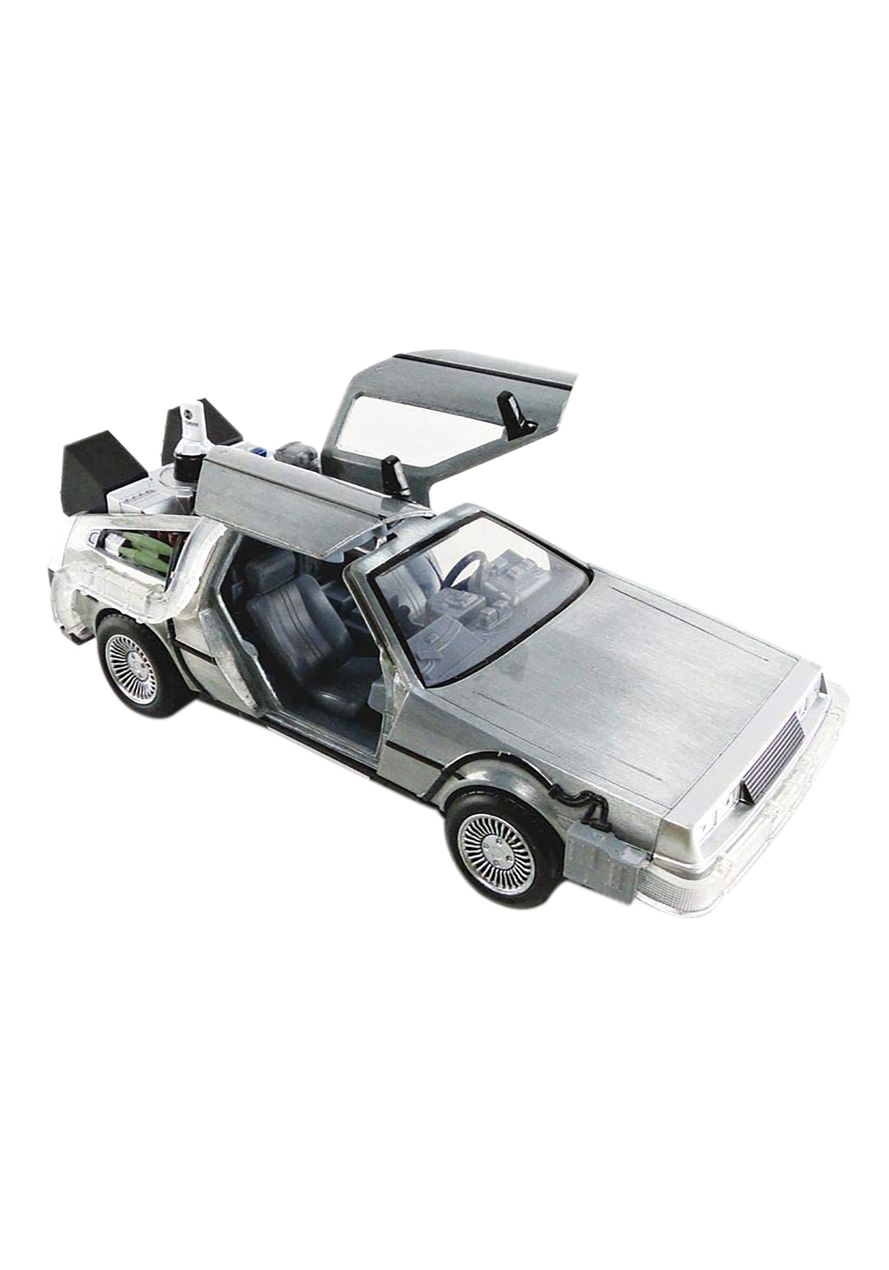 Back To The Future Time Machine DeLorean 1:24 Scale Die Cast Model Car