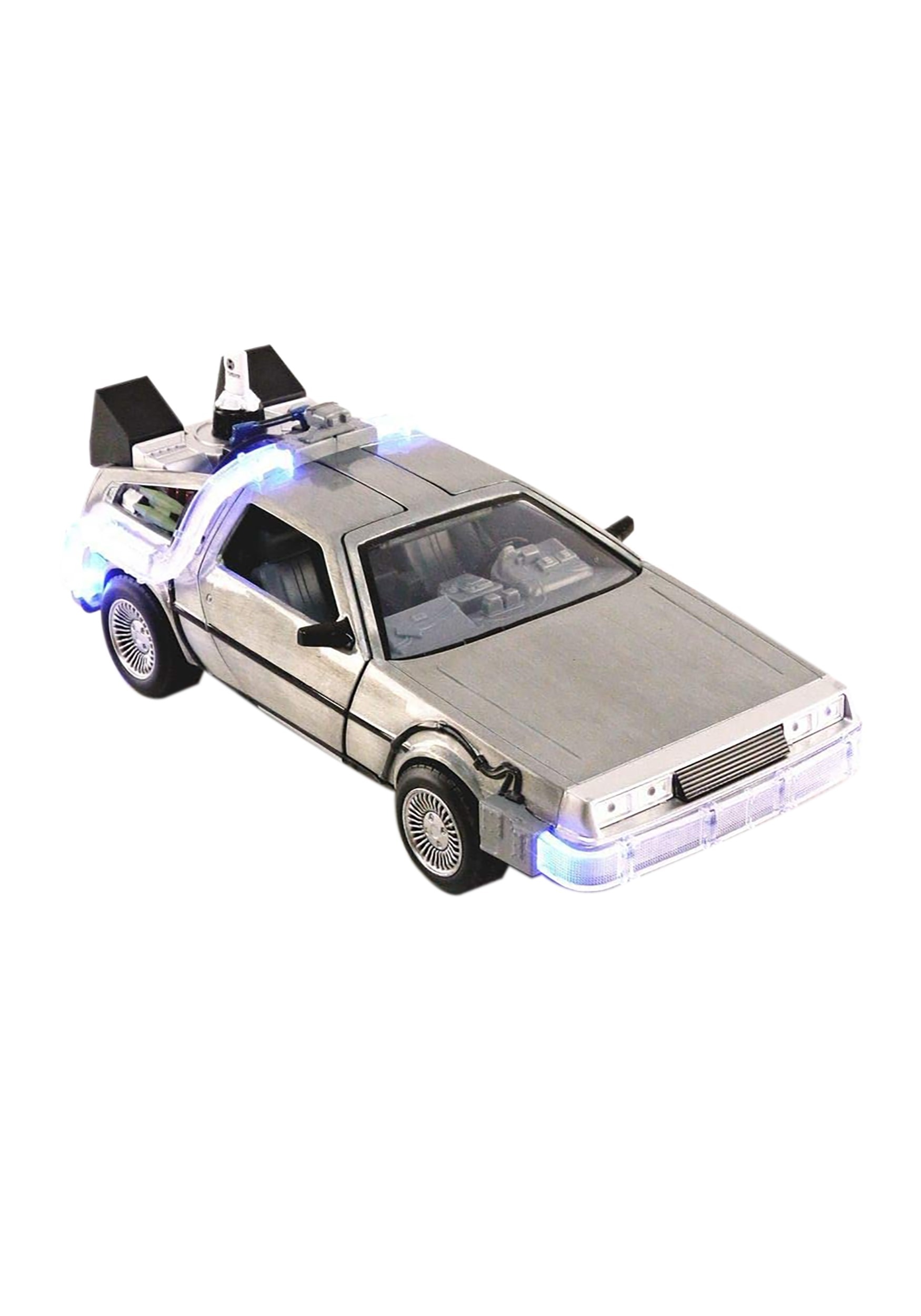 Back To The Future Time Machine DeLorean 1:24 Scale Die Cast Model Car