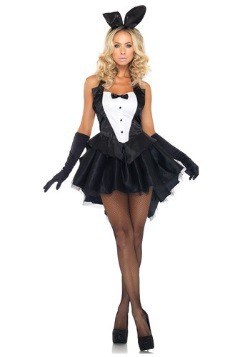 Women's Tux and Tails Bunny Costume