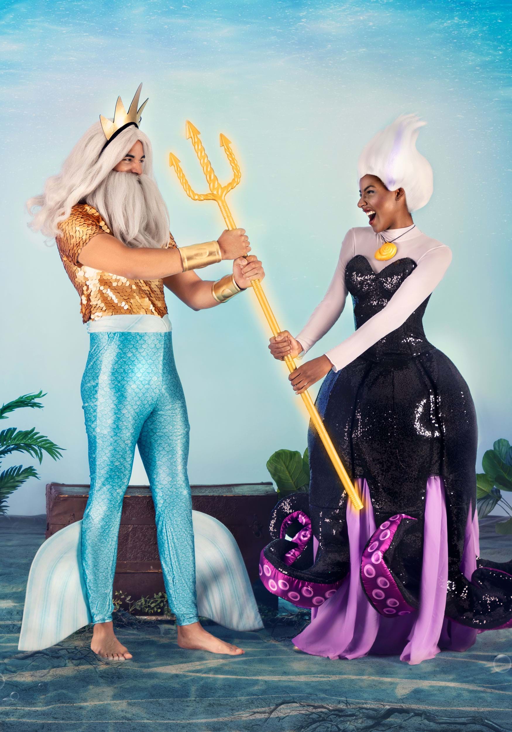 Disney Little Mermaid Tween Girl's Ursula Costume Medium : :  Clothing, Shoes & Accessories