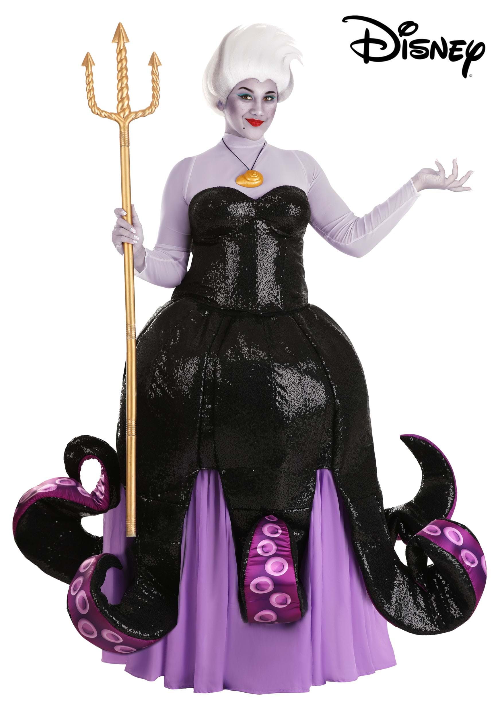 Plus Size Ursula Costume - Ursula Adult Costume inspired Little Mermai –  Mermaidcosplay