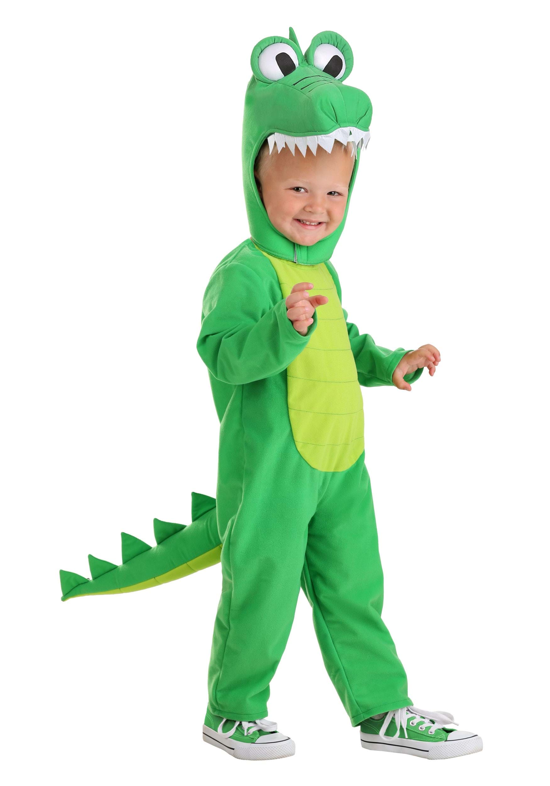 Photos - Fancy Dress Gator FUN Costumes Goofy  Toddler's Costume Green/White FUN6948TD 