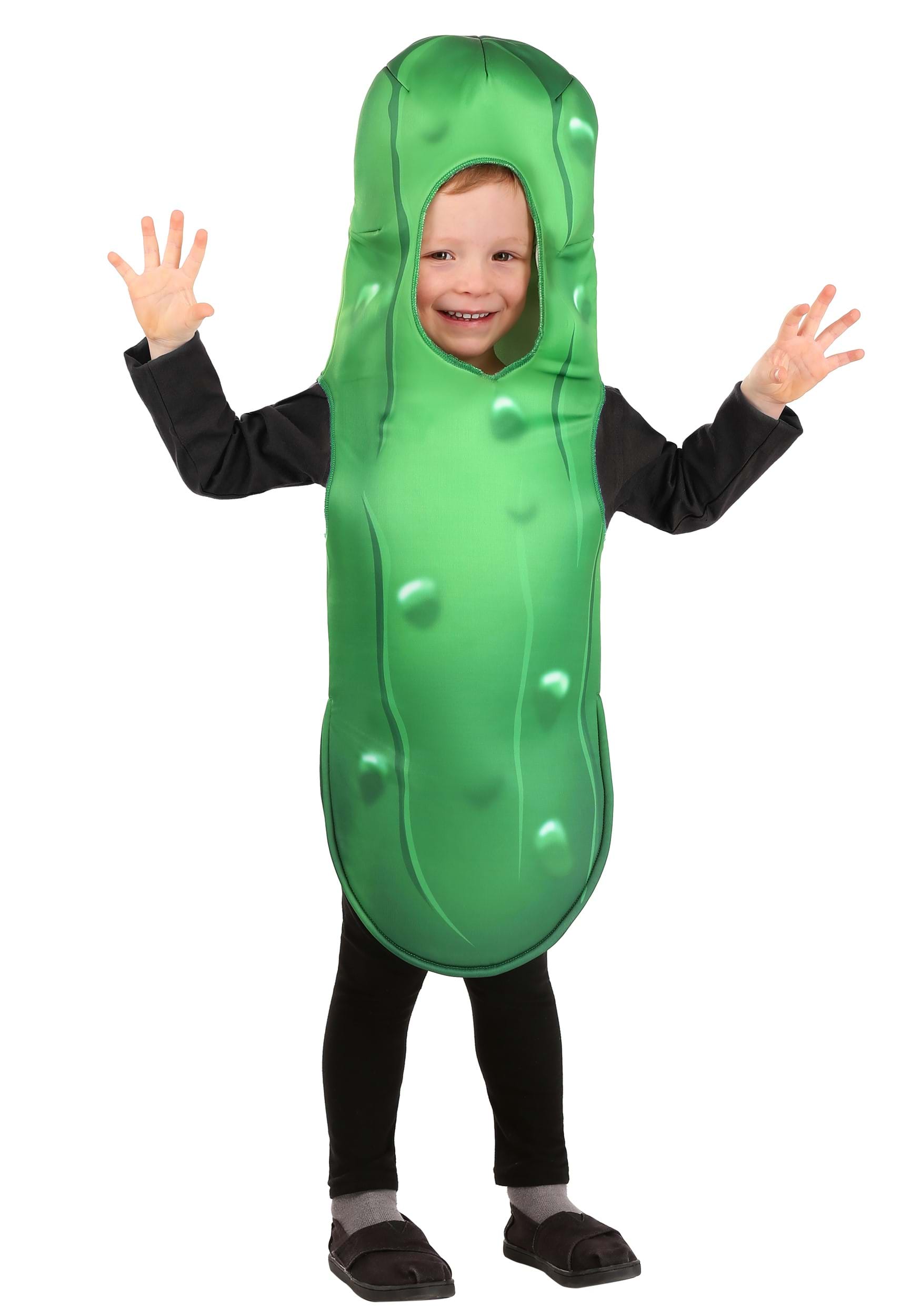 Green Pickle Costume for Toddlers