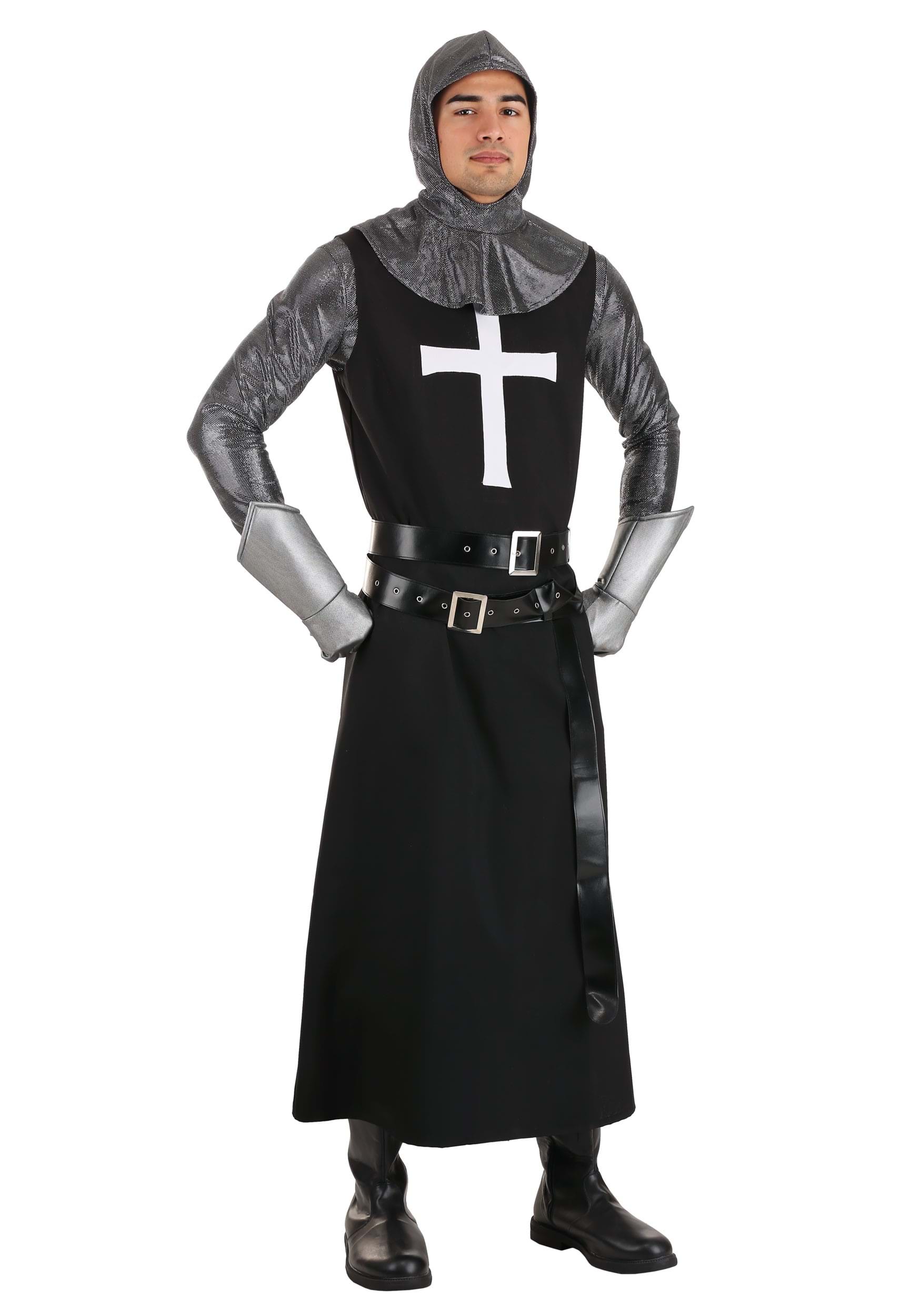 Photos - Fancy Dress Crusader FUN Costumes Exclusive Men's Dark  Costume Black/Gray FUN1926A 