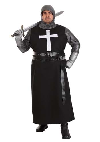Mens Plus Size Dark Crusader Costume