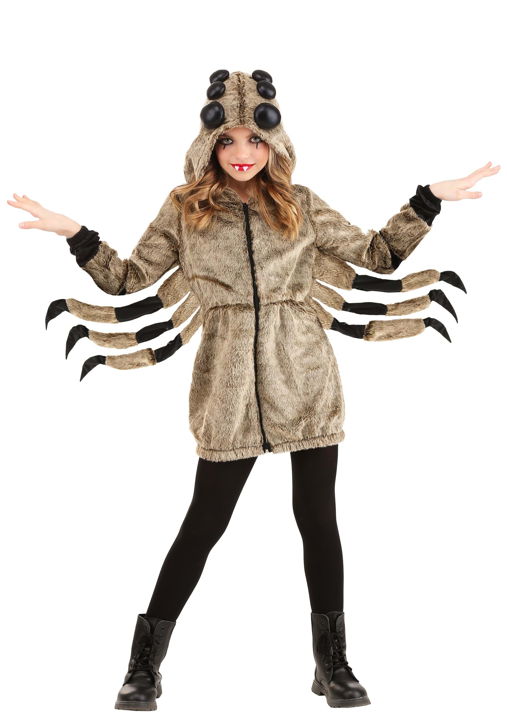 Photos - Fancy Dress Cozy FUN Costumes  Tarantula Girl's Costume Dress | Kid's Spider Costumes G 