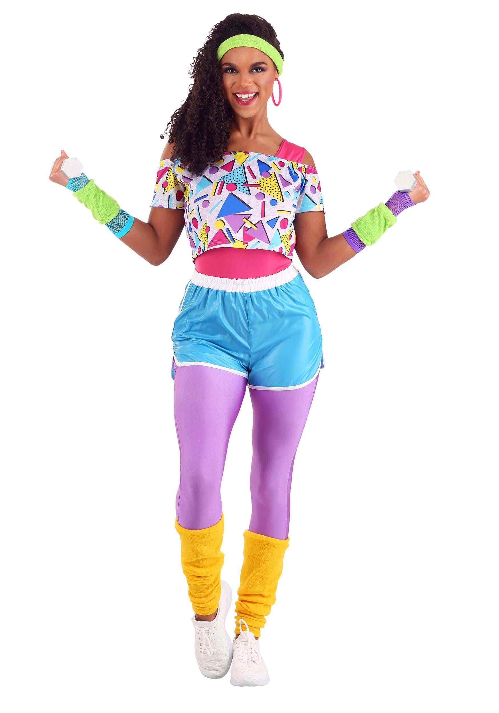 80s Aerobics Costume - Costume Wonderland
