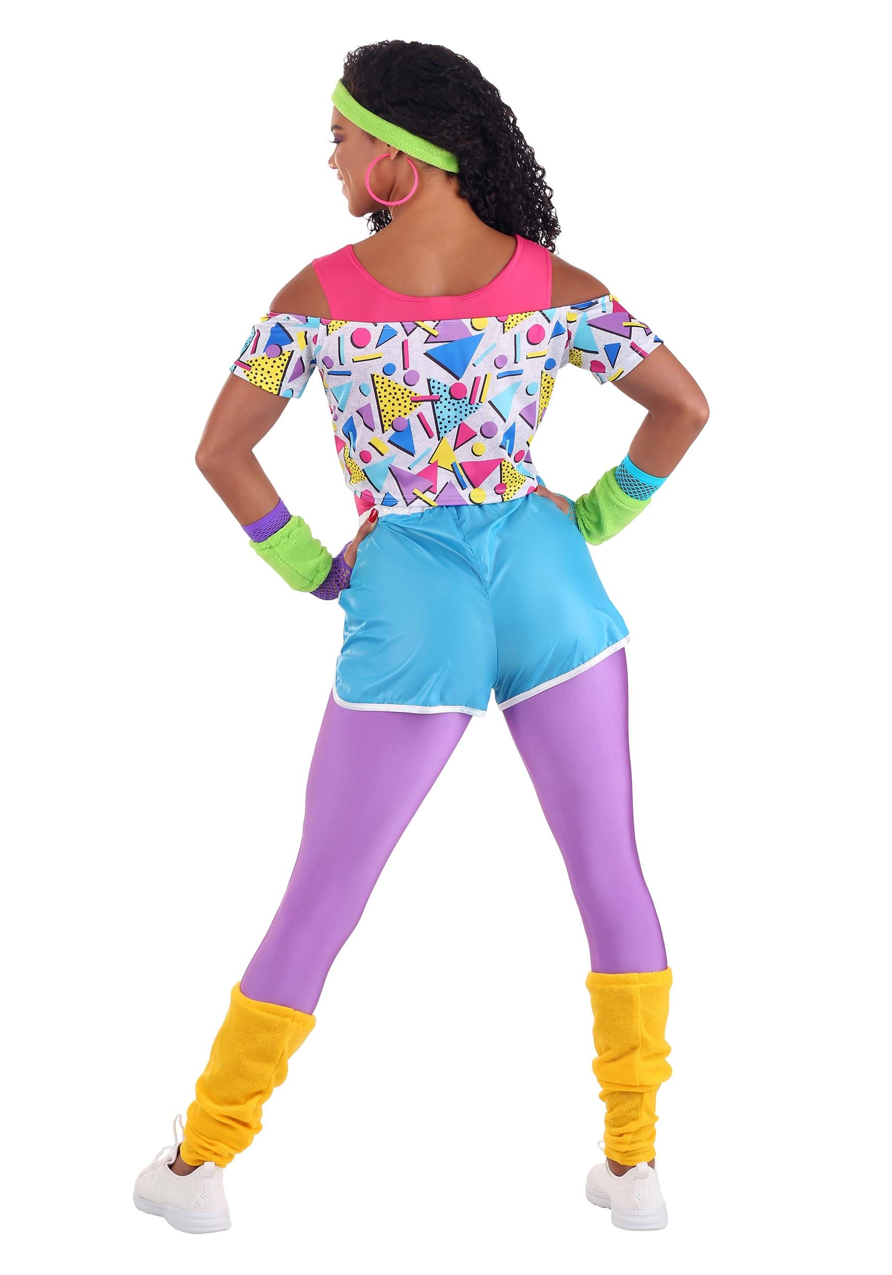 Work It Out Women'S 80S Costume