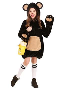 Cozy Brown Bear Costume for Girl's