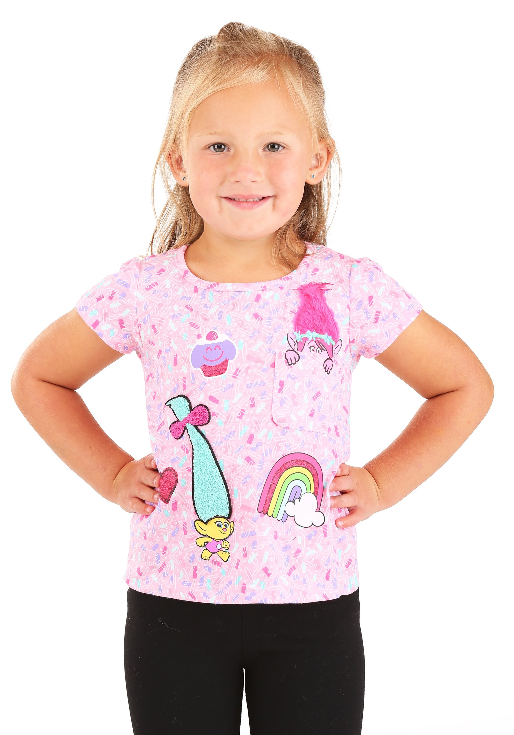 Trolls Pocket Tee for Toddlers