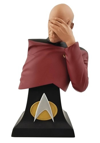 SDCC 2020 Star Trek TNG Picard Facepalm Limited Edition Bust