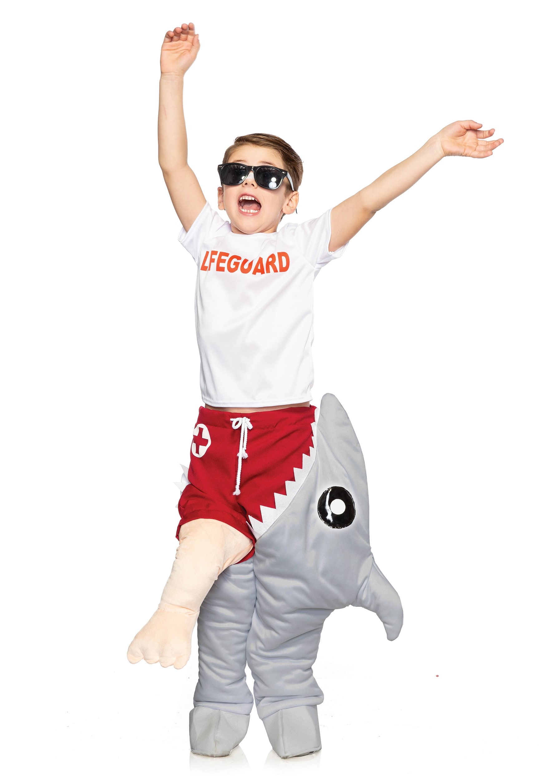 Life Guard & Shark Attack Childs Costume