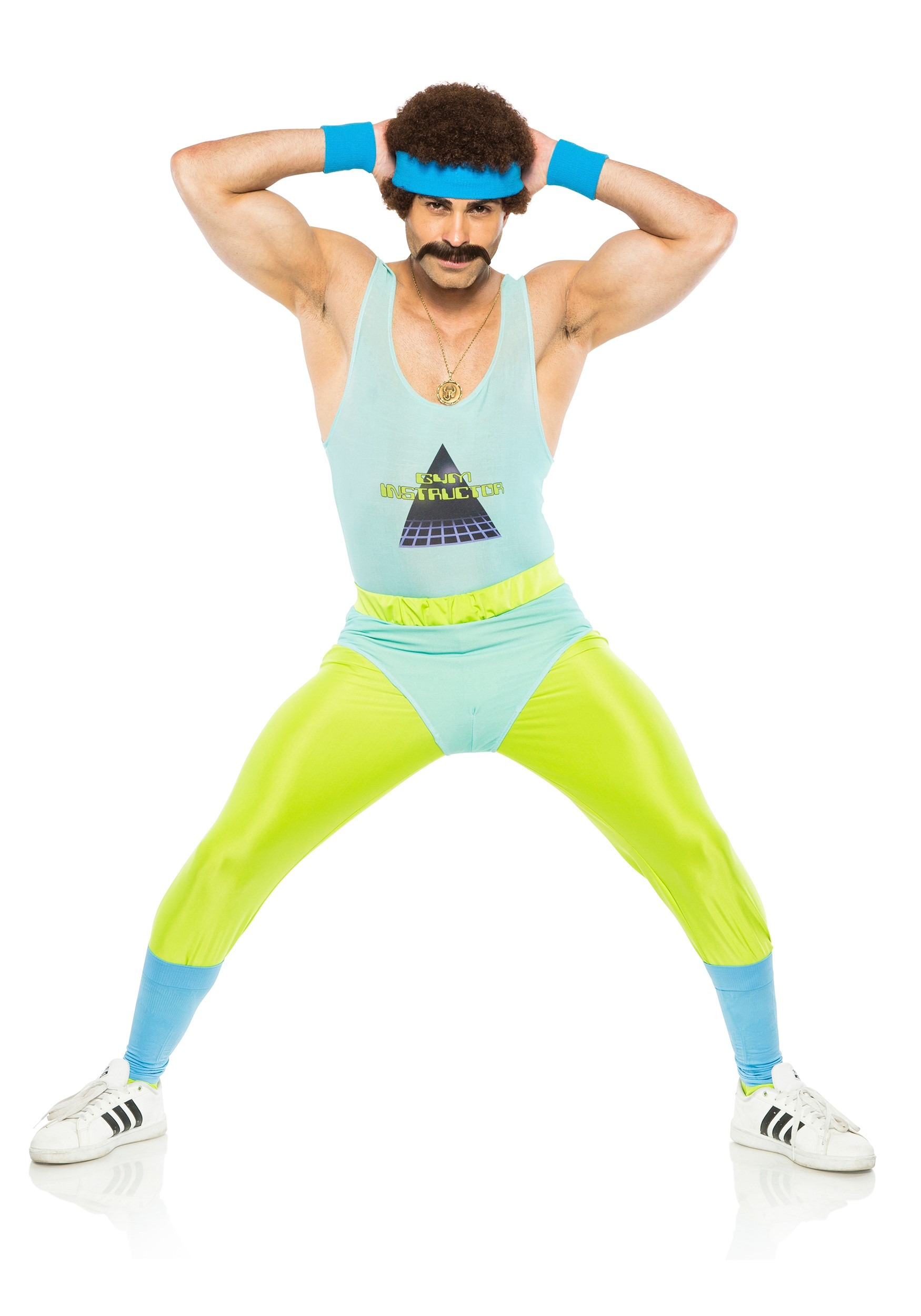 80s Gym Instructor Costume for Men
